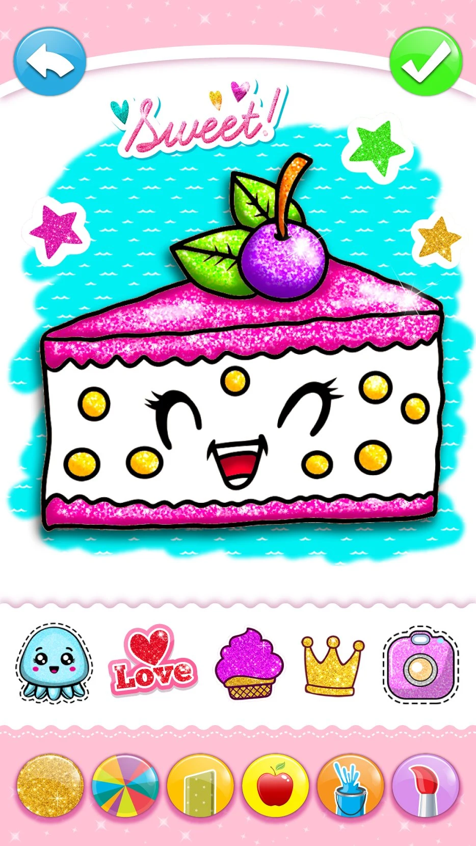 Cupcakes Coloring screenshot
