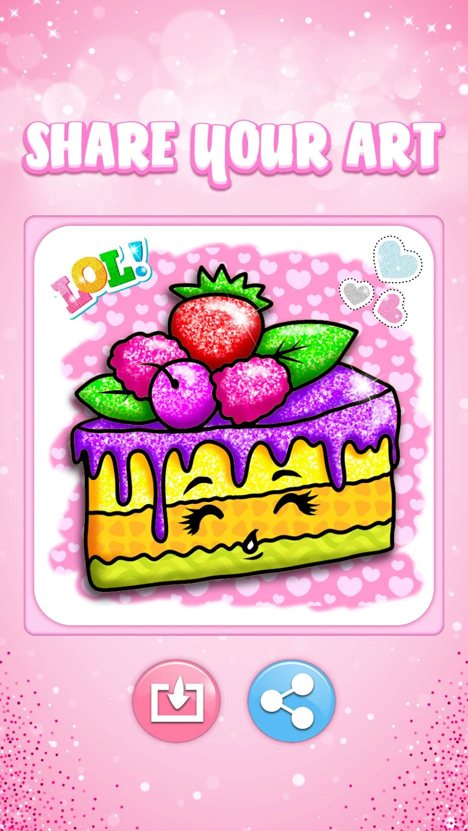 Cupcakes Coloring screenshot